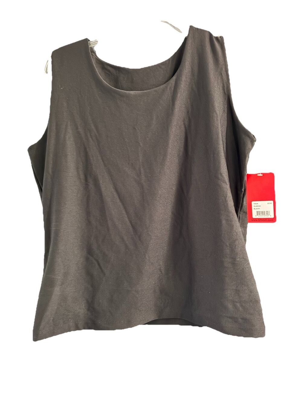 NEW SPANX BOD-A-BING 021W BLACK SLIM-X LINER TANK TOP SIZE XL